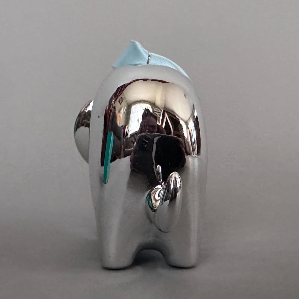 NIB Jonathan Adler Menagerie Silver Elephant Discontinued Style! - Picture 3 of 5
